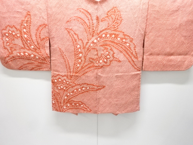 本総絞り　草花模様絵羽織